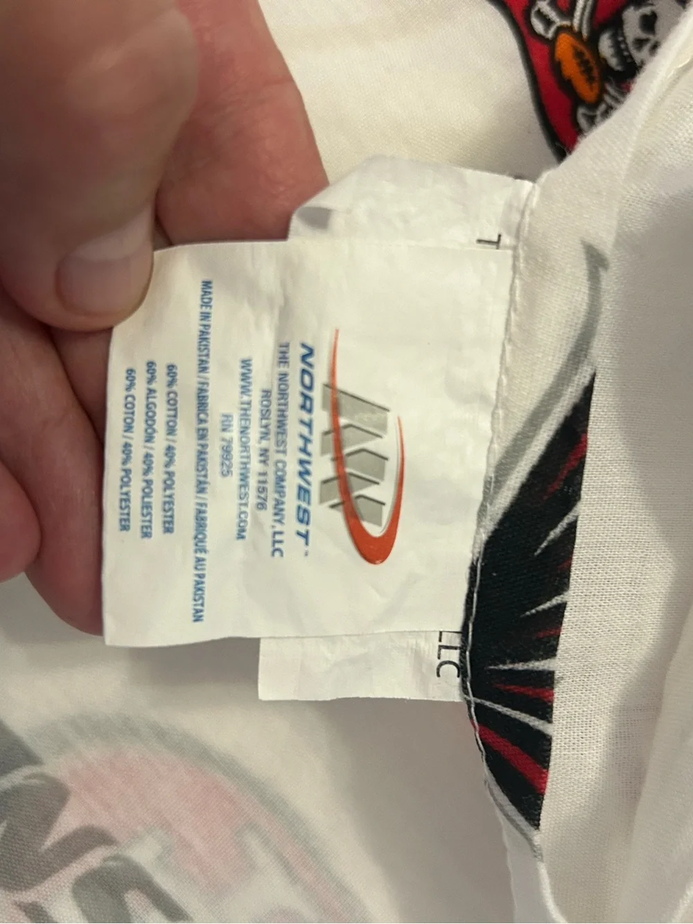 vintage 2013 Northwest Company NFL cotton  twin sheet set - NO pillowcase